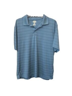 Haggar | Men's Blue Green Turquoise Polo | Size Large | NWOT | 0020
